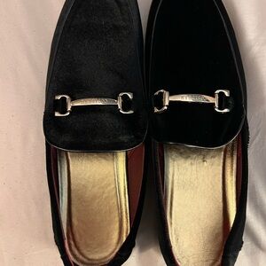 Black Velvet Men's Loafers